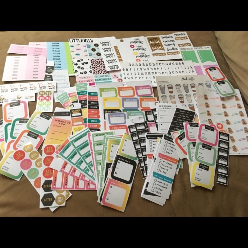 Planner sticker bundle